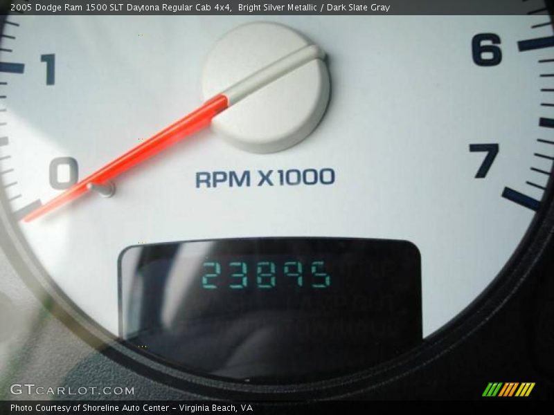 Bright Silver Metallic / Dark Slate Gray 2005 Dodge Ram 1500 SLT Daytona Regular Cab 4x4