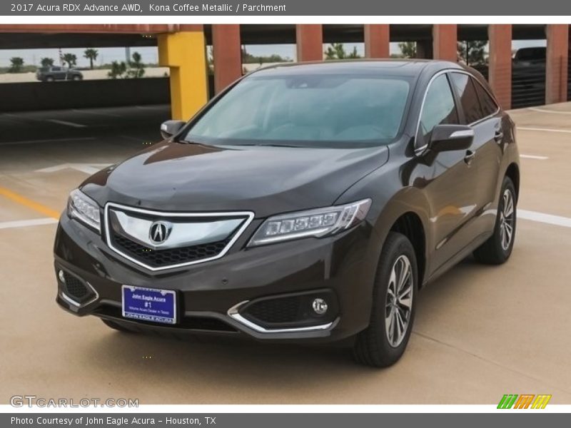 Kona Coffee Metallic / Parchment 2017 Acura RDX Advance AWD