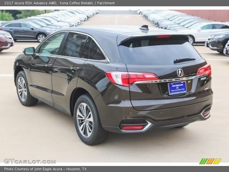 Kona Coffee Metallic / Parchment 2017 Acura RDX Advance AWD