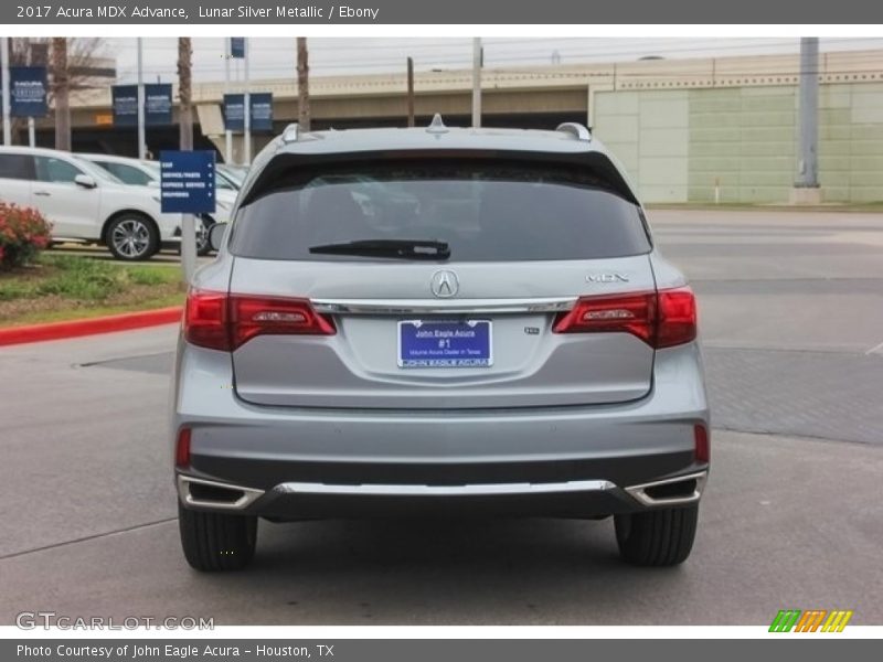 Lunar Silver Metallic / Ebony 2017 Acura MDX Advance