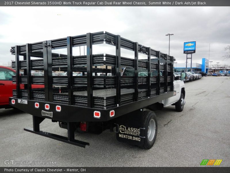Summit White / Dark Ash/Jet Black 2017 Chevrolet Silverado 3500HD Work Truck Regular Cab Dual Rear Wheel Chassis