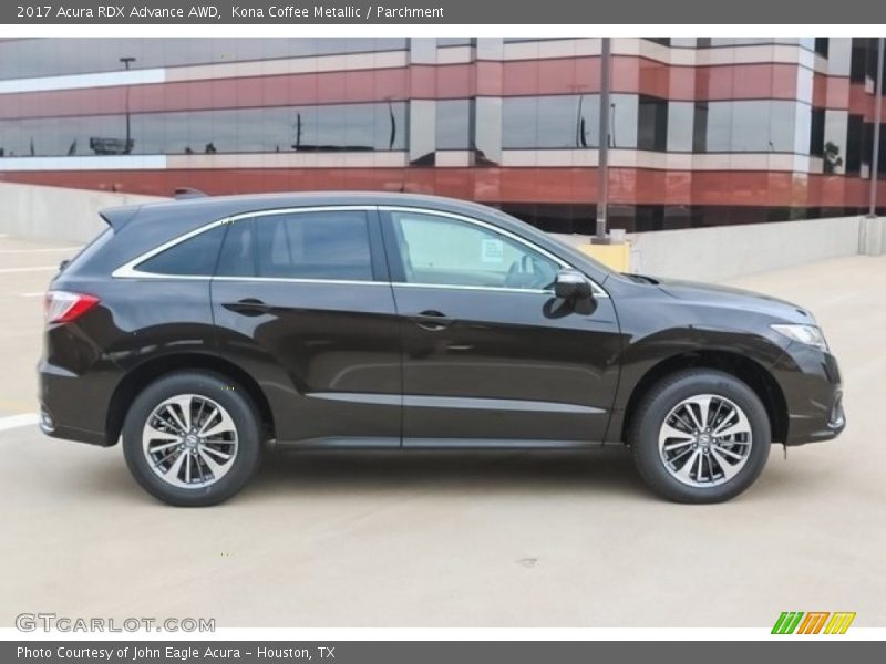 Kona Coffee Metallic / Parchment 2017 Acura RDX Advance AWD