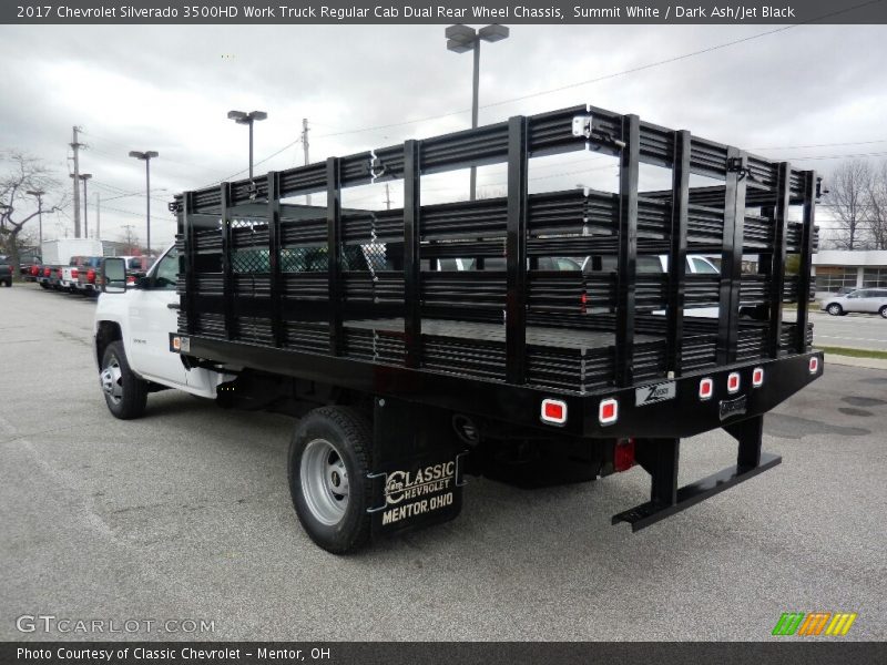 Summit White / Dark Ash/Jet Black 2017 Chevrolet Silverado 3500HD Work Truck Regular Cab Dual Rear Wheel Chassis