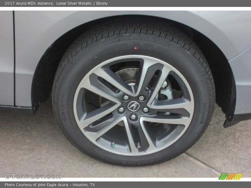 Lunar Silver Metallic / Ebony 2017 Acura MDX Advance