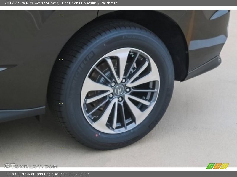 Kona Coffee Metallic / Parchment 2017 Acura RDX Advance AWD