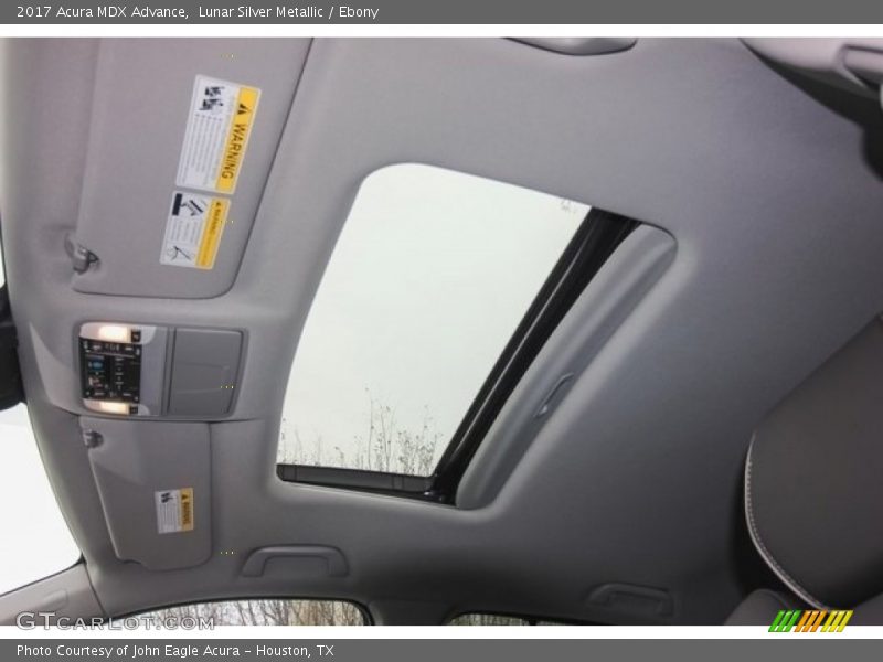 Lunar Silver Metallic / Ebony 2017 Acura MDX Advance