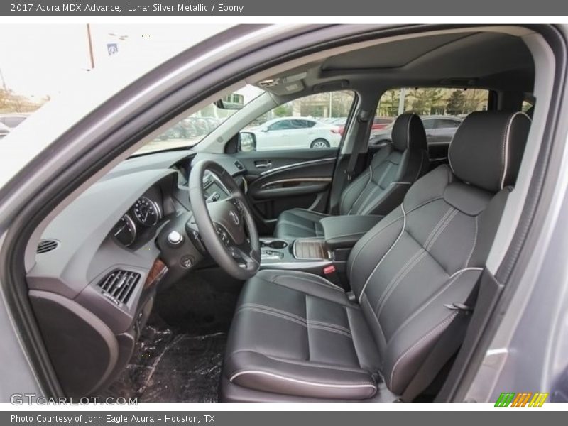 Lunar Silver Metallic / Ebony 2017 Acura MDX Advance
