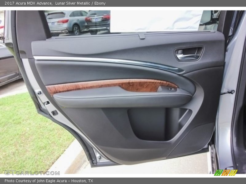 Lunar Silver Metallic / Ebony 2017 Acura MDX Advance