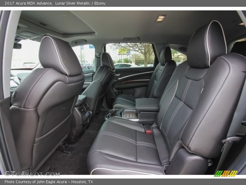 Lunar Silver Metallic / Ebony 2017 Acura MDX Advance