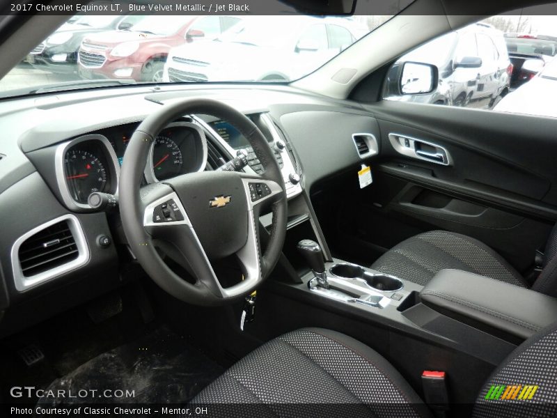 Blue Velvet Metallic / Jet Black 2017 Chevrolet Equinox LT