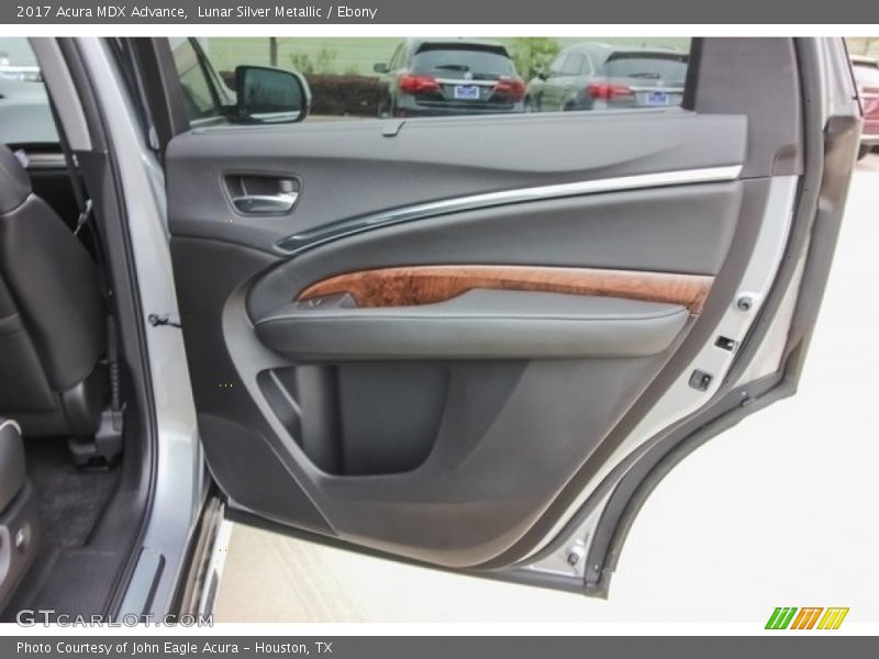 Lunar Silver Metallic / Ebony 2017 Acura MDX Advance