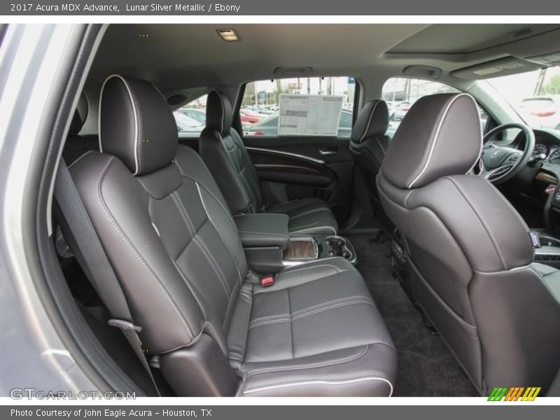 Lunar Silver Metallic / Ebony 2017 Acura MDX Advance