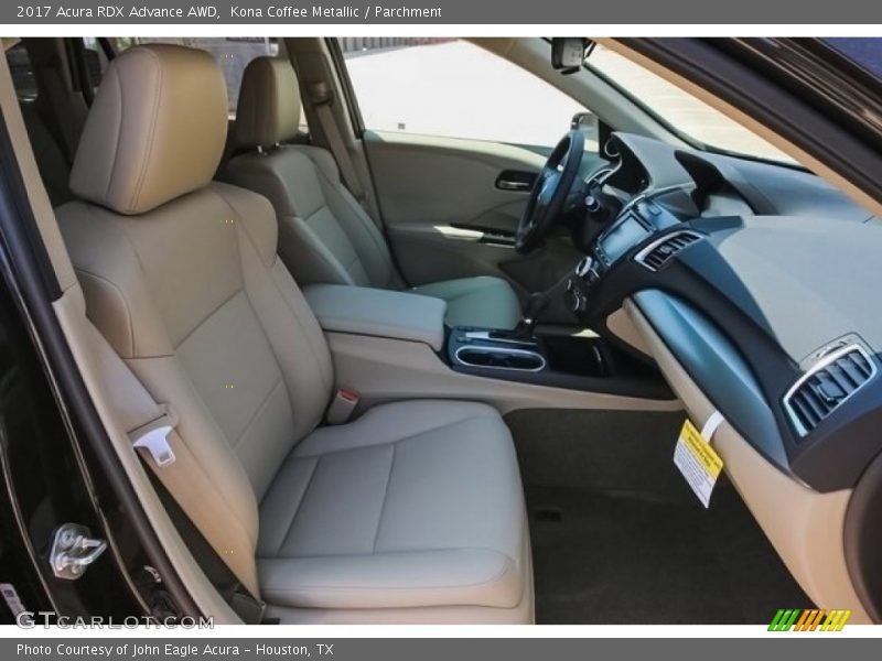 Kona Coffee Metallic / Parchment 2017 Acura RDX Advance AWD