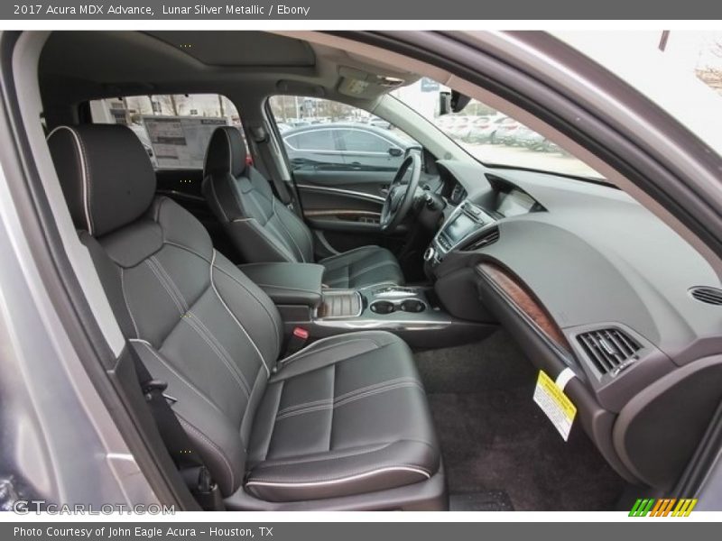 Lunar Silver Metallic / Ebony 2017 Acura MDX Advance