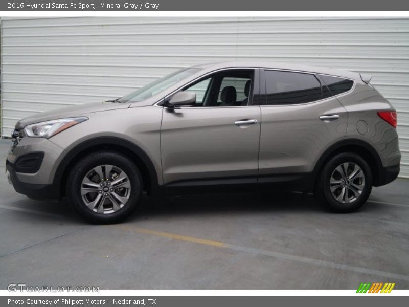 Mineral Gray / Gray 2016 Hyundai Santa Fe Sport