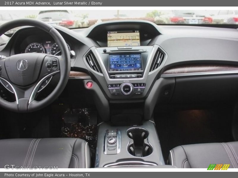 Lunar Silver Metallic / Ebony 2017 Acura MDX Advance