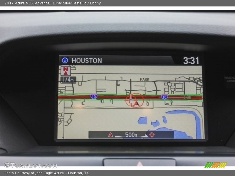 Lunar Silver Metallic / Ebony 2017 Acura MDX Advance
