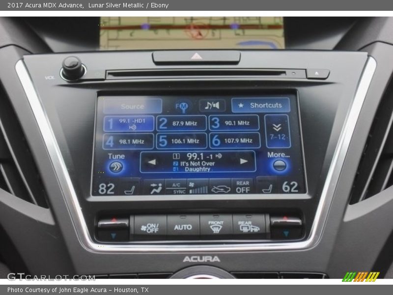 Lunar Silver Metallic / Ebony 2017 Acura MDX Advance