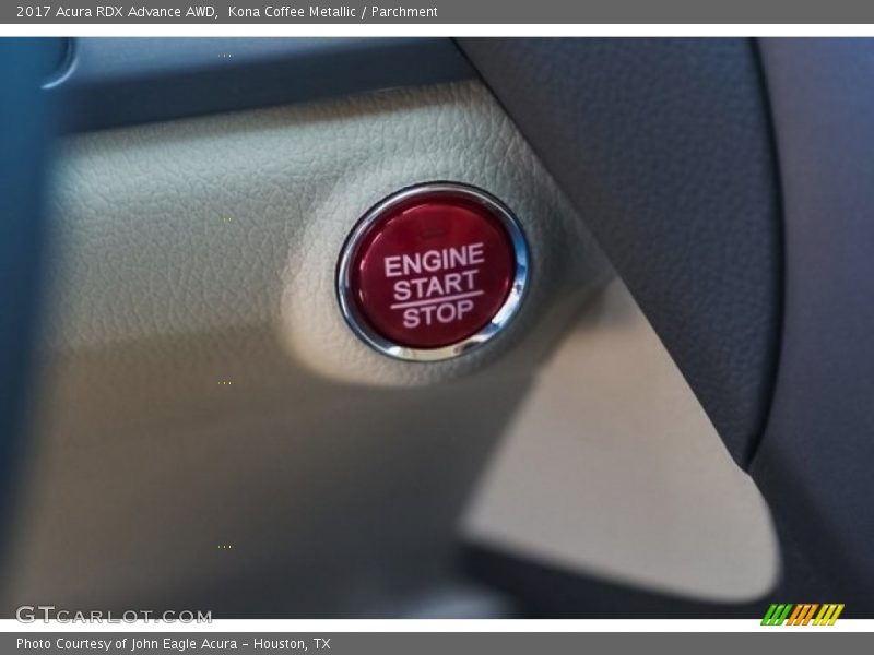 Kona Coffee Metallic / Parchment 2017 Acura RDX Advance AWD