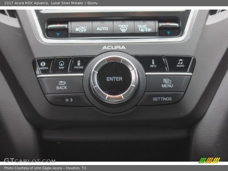 Lunar Silver Metallic / Ebony 2017 Acura MDX Advance