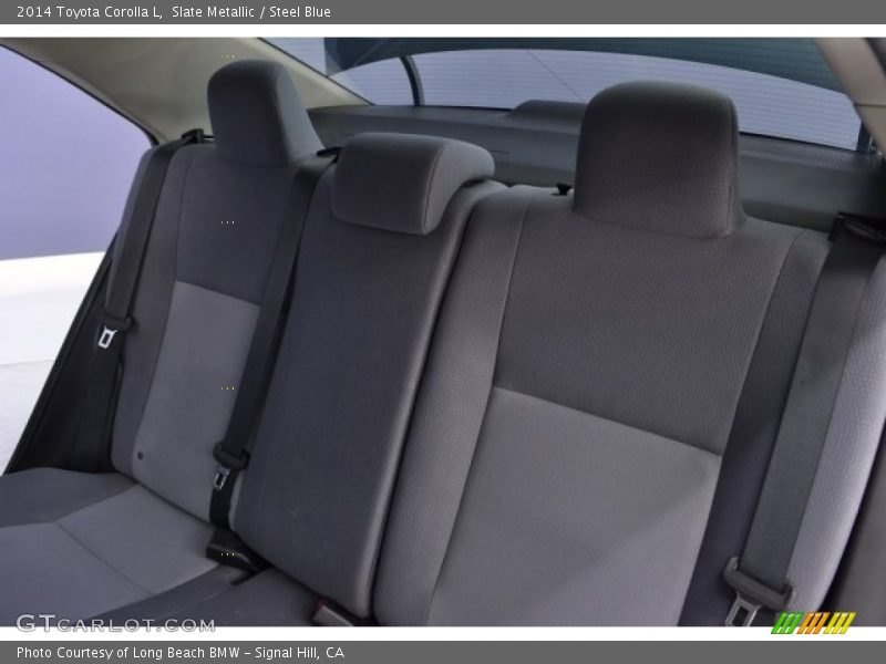 Slate Metallic / Steel Blue 2014 Toyota Corolla L