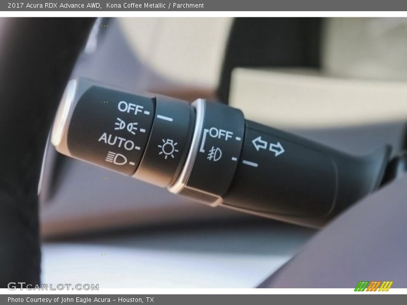 Kona Coffee Metallic / Parchment 2017 Acura RDX Advance AWD