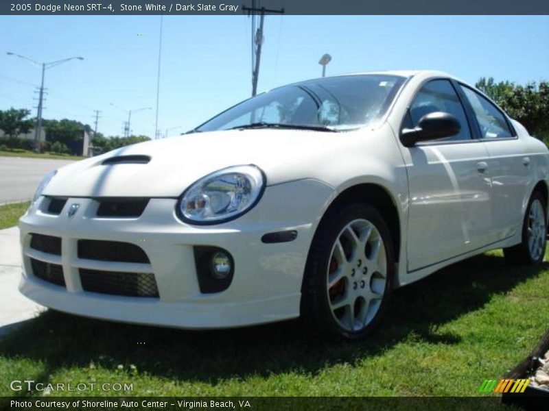 Stone White / Dark Slate Gray 2005 Dodge Neon SRT-4