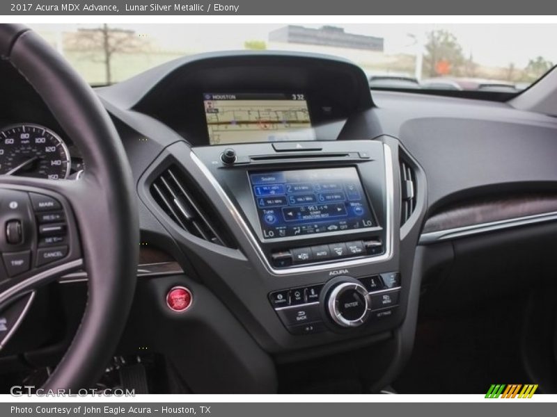 Lunar Silver Metallic / Ebony 2017 Acura MDX Advance