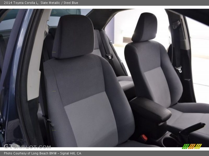 Slate Metallic / Steel Blue 2014 Toyota Corolla L