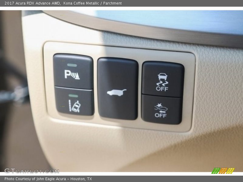 Kona Coffee Metallic / Parchment 2017 Acura RDX Advance AWD
