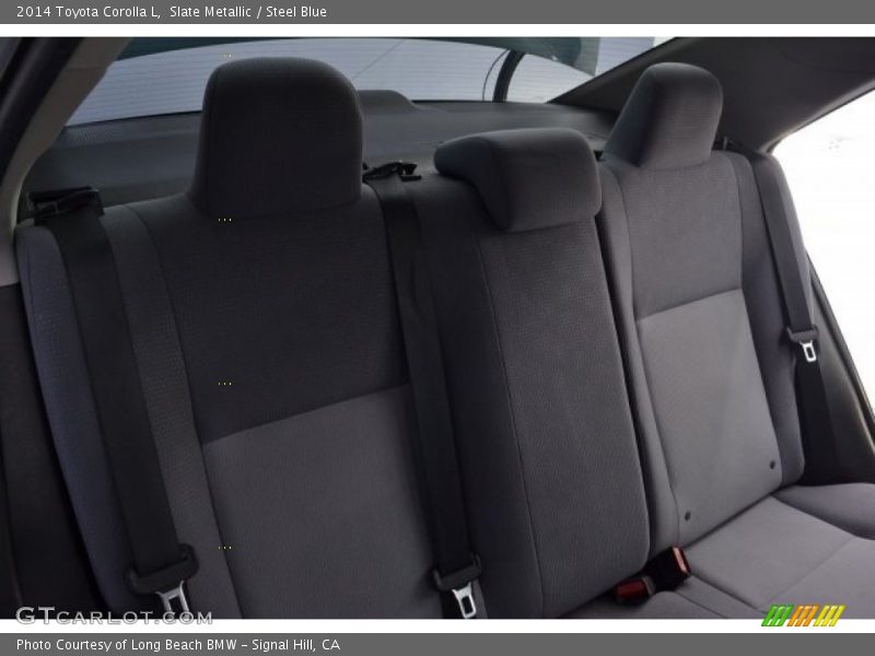 Slate Metallic / Steel Blue 2014 Toyota Corolla L