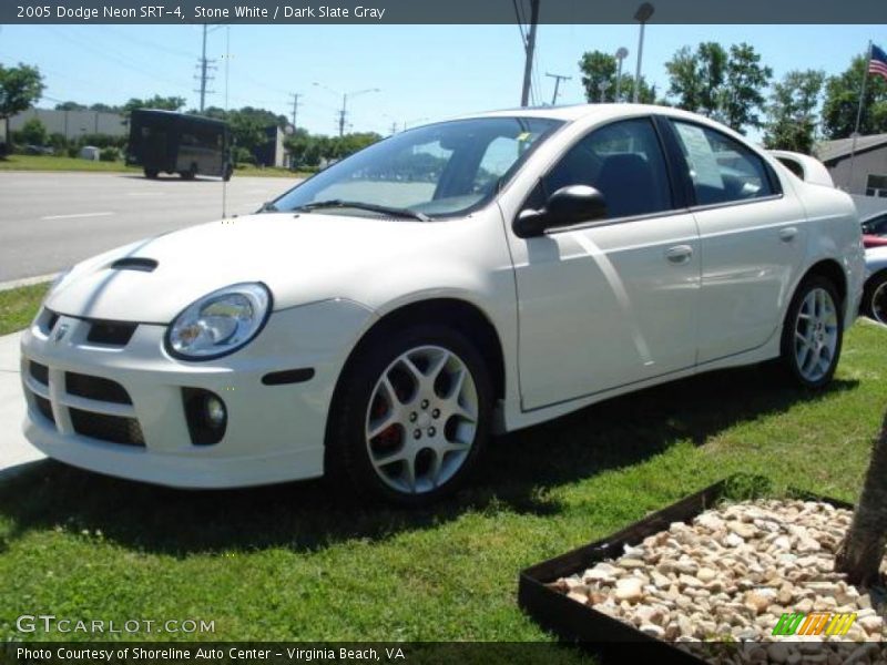 Stone White / Dark Slate Gray 2005 Dodge Neon SRT-4