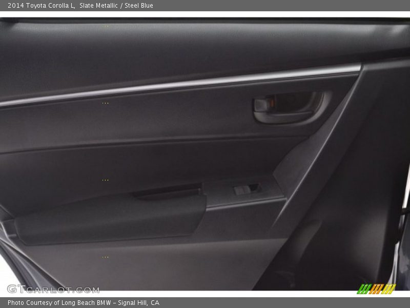 Slate Metallic / Steel Blue 2014 Toyota Corolla L