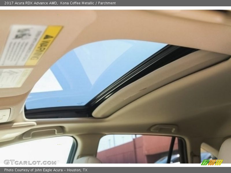 Kona Coffee Metallic / Parchment 2017 Acura RDX Advance AWD