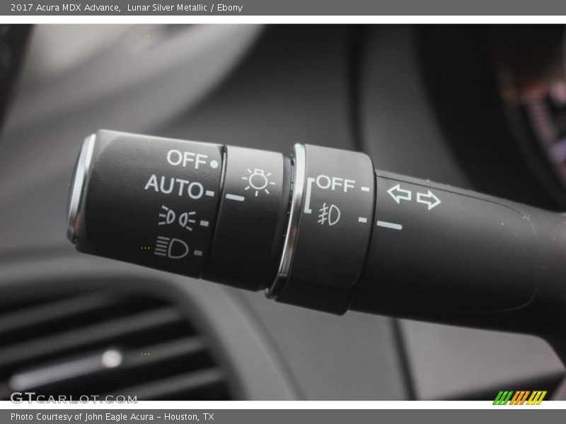 Lunar Silver Metallic / Ebony 2017 Acura MDX Advance