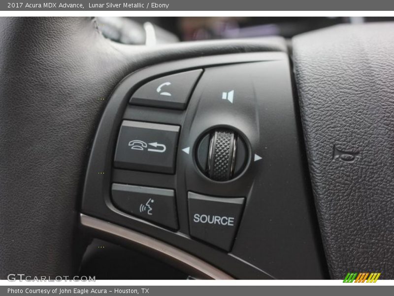 Lunar Silver Metallic / Ebony 2017 Acura MDX Advance