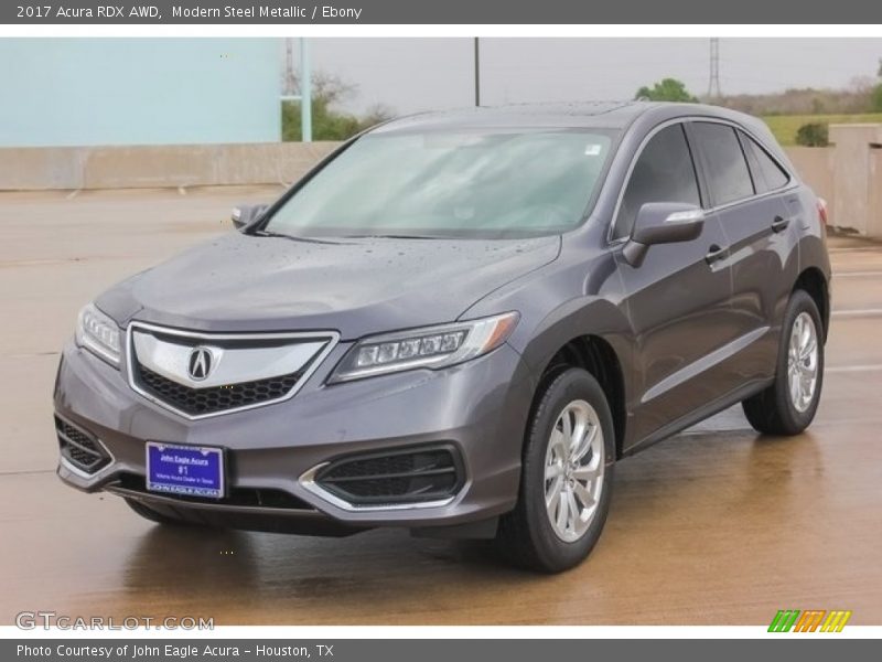 Modern Steel Metallic / Ebony 2017 Acura RDX AWD