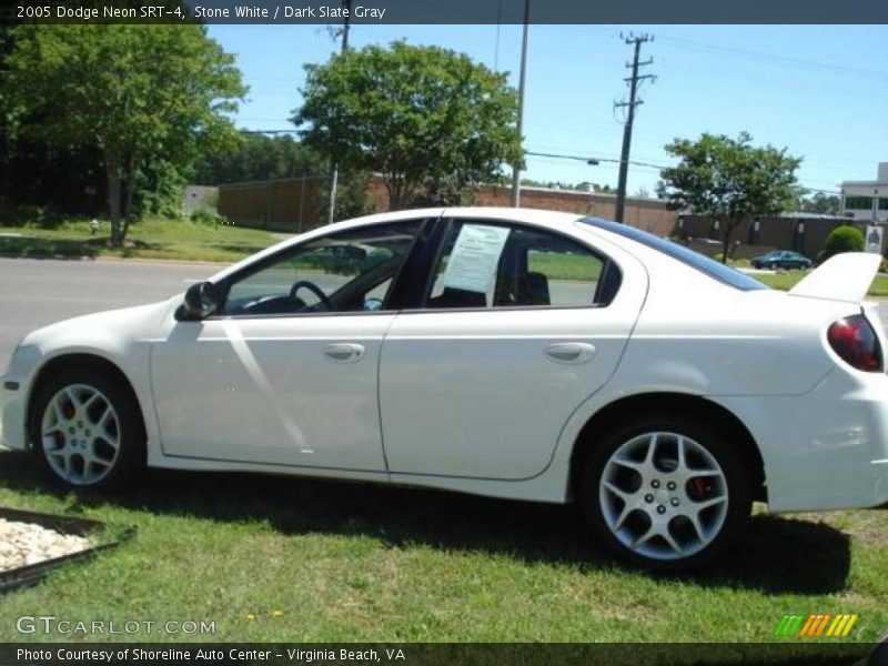 Stone White / Dark Slate Gray 2005 Dodge Neon SRT-4