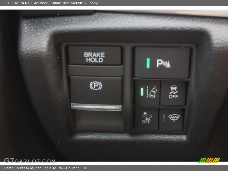 Lunar Silver Metallic / Ebony 2017 Acura MDX Advance