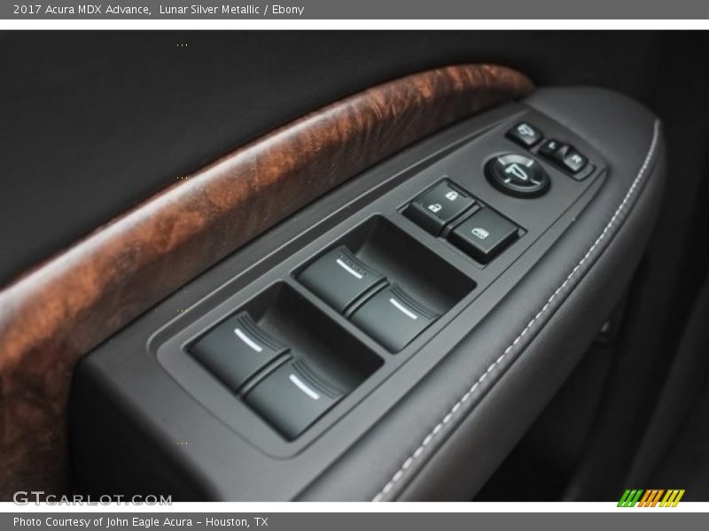 Lunar Silver Metallic / Ebony 2017 Acura MDX Advance