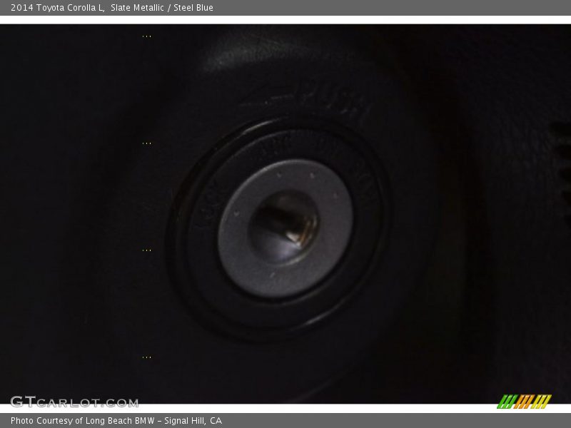 Slate Metallic / Steel Blue 2014 Toyota Corolla L