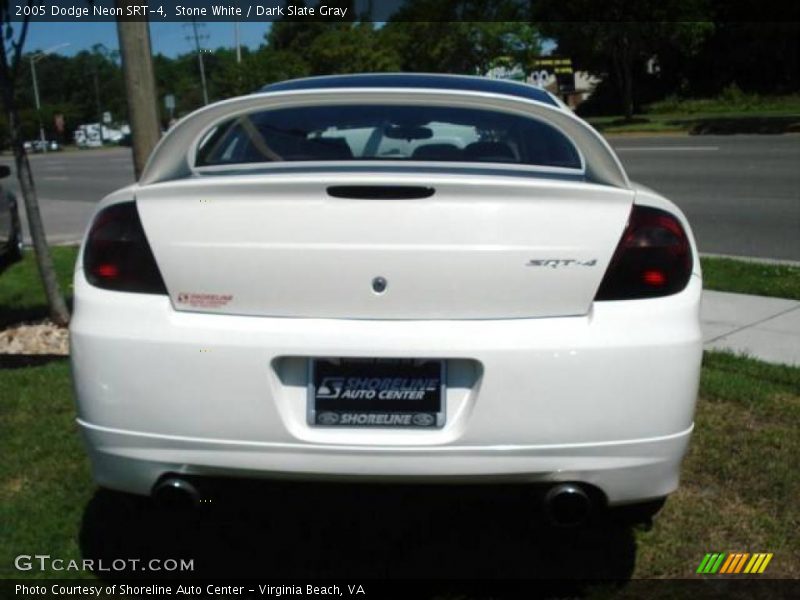 Stone White / Dark Slate Gray 2005 Dodge Neon SRT-4