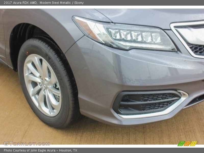 Modern Steel Metallic / Ebony 2017 Acura RDX AWD