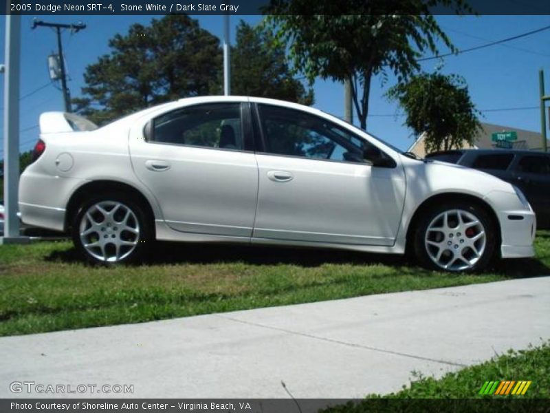 Stone White / Dark Slate Gray 2005 Dodge Neon SRT-4