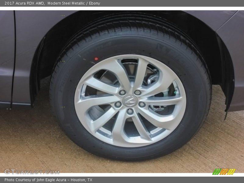 Modern Steel Metallic / Ebony 2017 Acura RDX AWD
