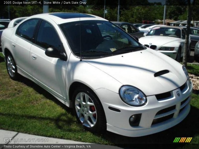 Stone White / Dark Slate Gray 2005 Dodge Neon SRT-4