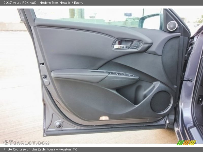 Modern Steel Metallic / Ebony 2017 Acura RDX AWD