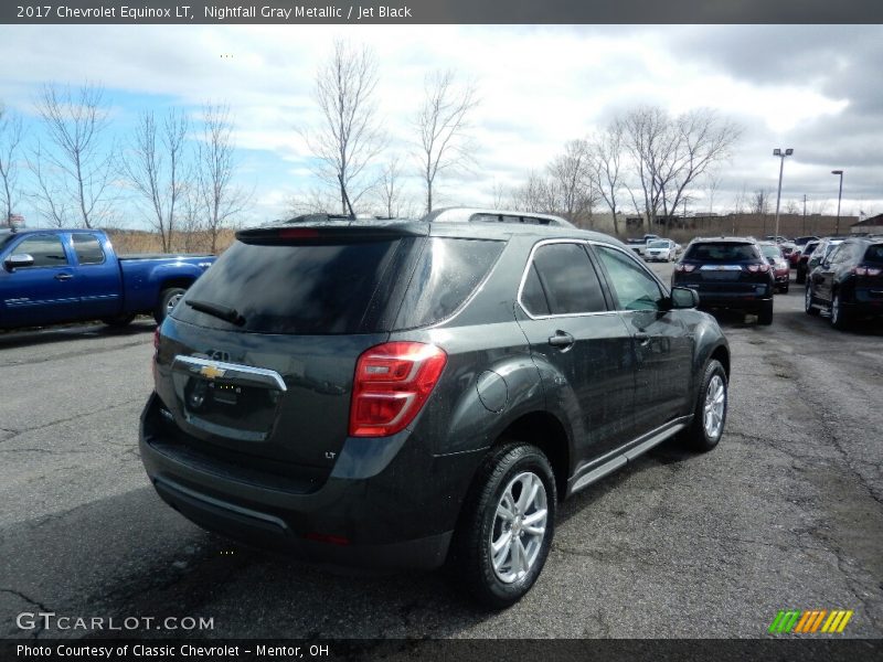 Nightfall Gray Metallic / Jet Black 2017 Chevrolet Equinox LT