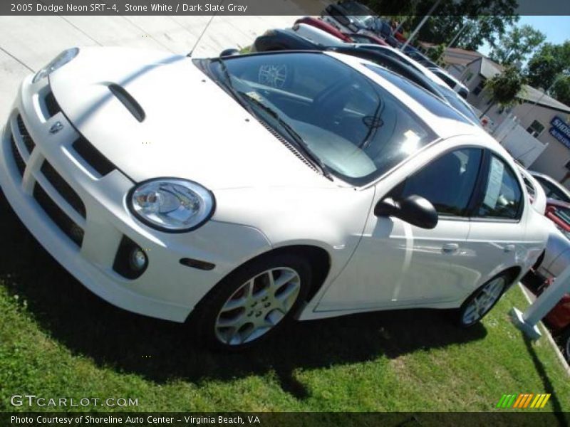 Stone White / Dark Slate Gray 2005 Dodge Neon SRT-4