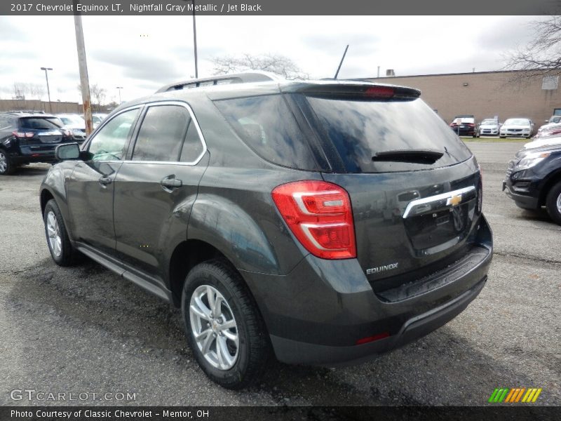 Nightfall Gray Metallic / Jet Black 2017 Chevrolet Equinox LT